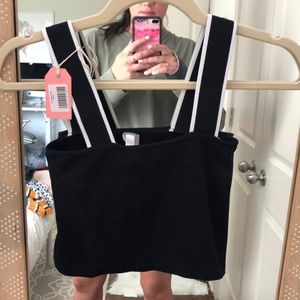 NWT black tank top